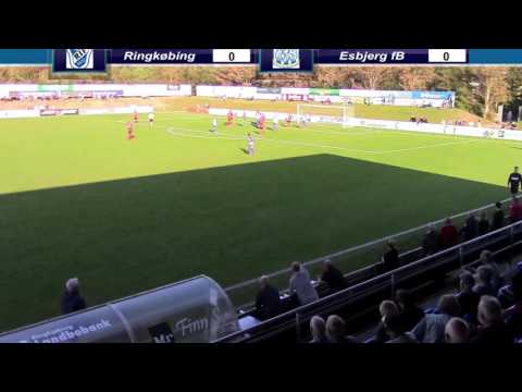 Højdepunkter fra Ringkøbing - Esbjerg fB