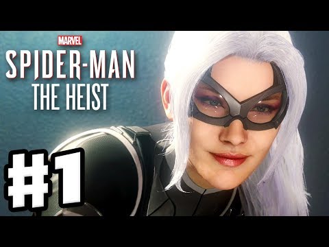 Spider-Man - PS4 The Heist DLC - Gameplay Walkthrough Part 1 - Black Cat and All Stolen Art!