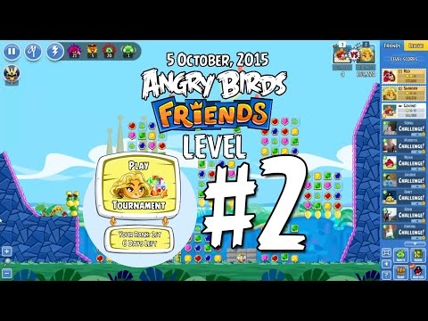 Angry Birds Friends Love Rocks Tournament Level 2 Week 177 Power Up Highscore 1,87,070 Walkthrough