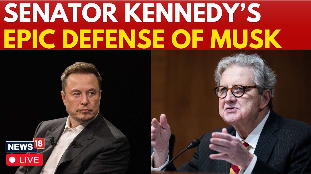 LIVE | Senator Kennedy Mocks Democrats Over Elon Musk, USAID Freeze And Government Spending | N18G
