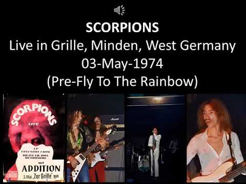 Scorpions    Minden, West Germany Live in May  3 1974