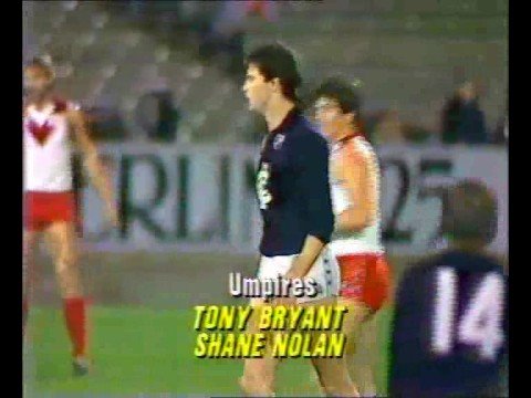 VFL 1984 Sterling Cup 2nd Semi Final - Sydney v Carlton