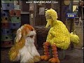 Sesame Street Big Bird And Barkley Happy And Sad 1986