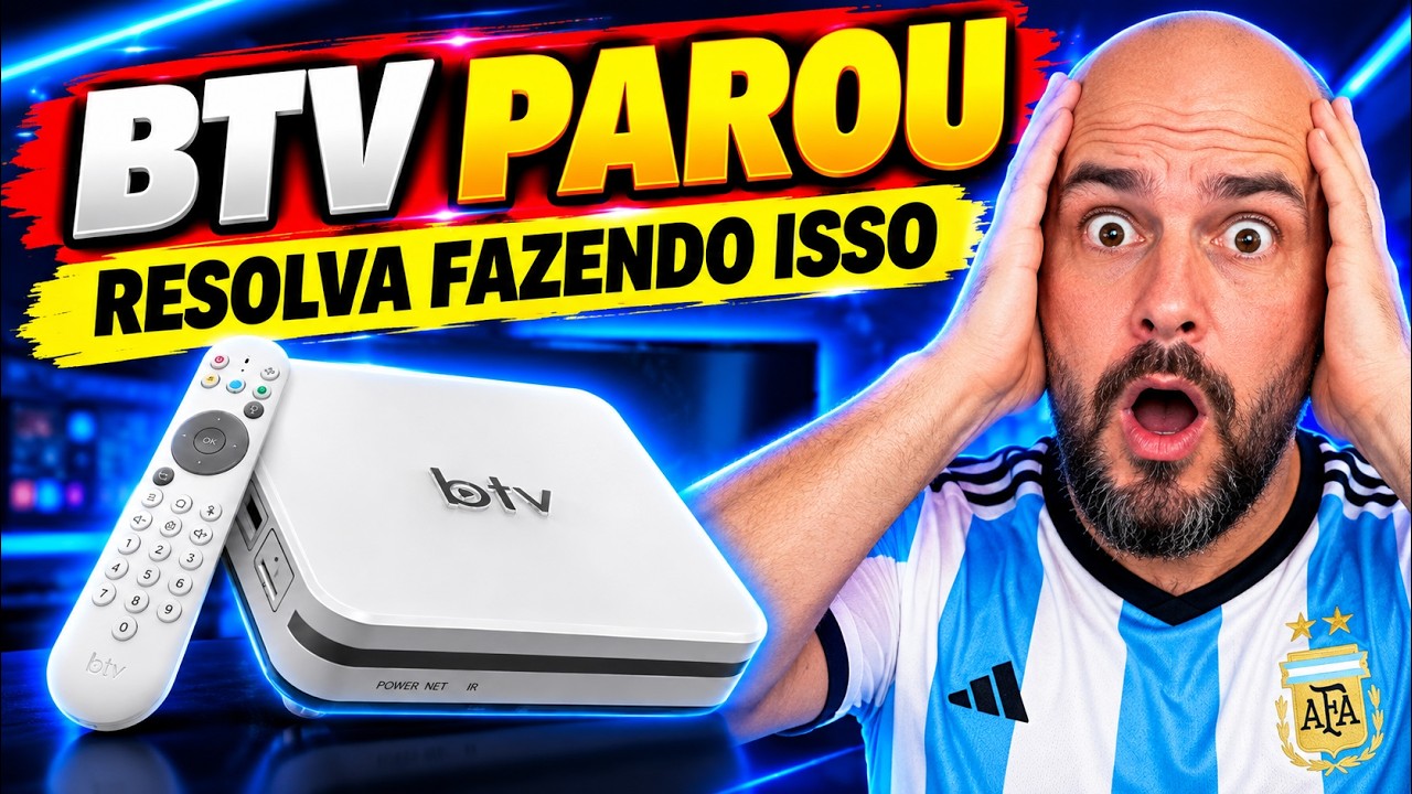 🚨 BTV 13 PAROU DE FUNCIONAR? BTV 13 ESTÁ FORA DO AR? – FAÇA ISSO AGORA!