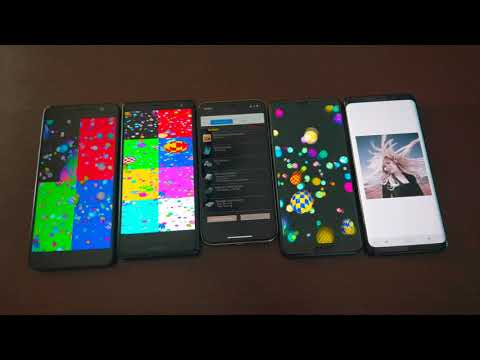 SPEED test: (AnTuTu) HTC U11+ vs Xperia XZ2 vs iPhoneX vs Huawei P20 Pro vs Samsung S9+ [FullHD]