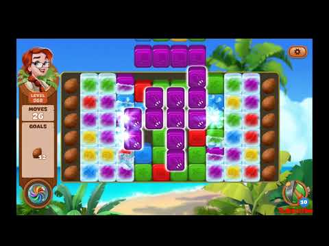 Lost Island Blast Adventure Level 568 NO BOOSTERS - A S GAMING