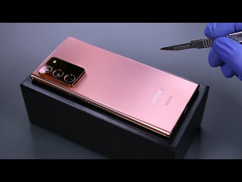 Samsung Galaxy Note 20 Ultra Unboxing - ASMR