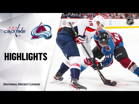 NHL Highlights | Capitals @ Avalanche 2/13/20
