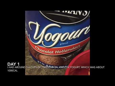 Losing weight from eating ice cream?