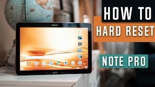 How to Restore Samsung Galaxy Note Pro - Hard Reset