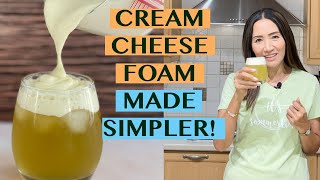 HOW TO MAKE SALTED CREAM CHEESE FOAM - LIGHT, EASY TO MAKE AND SIMPLY DELICIOUS: RECIPE#4
