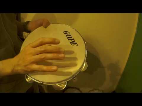 【GATEWAY特選品】ブラジル直輸入2016 / GOPE パンデイロ 10" シズルジングル