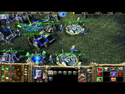 4v4 Random Team #15 Warcraft 3 The Frozen Throne Battle net Multiplayer Commentary