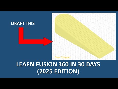 Day 8 | Learn Fusion 360 in 30 Days – Complete Beginners Guide (2025 Edition)