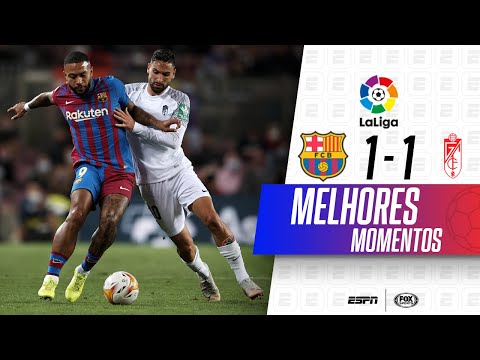Gols e lances de Barcelona x Granada