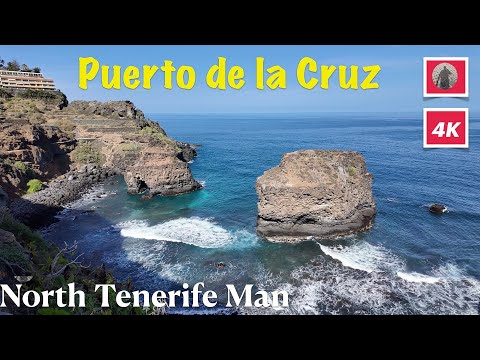 TENERIFE, Puerto de la Cruz, walk to Los Roques and Punta Brava