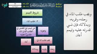 صورة 23  شرح زاد المستقنع للشيخ عامر بهجت برنامج حفظ الزاد