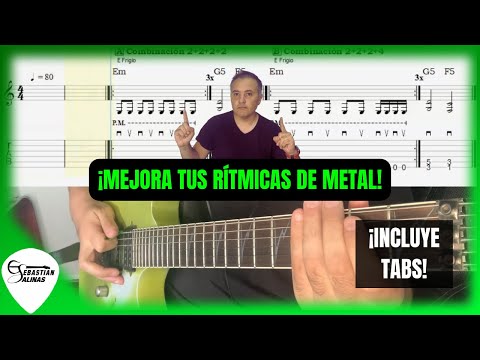 Daily METAL Routine to Become a Better GUITARIST | 8 Rhythms