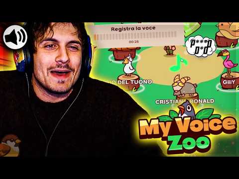 HO CREATO uno ZOO CON LA MIA VOCE ! MyVoiceZoo