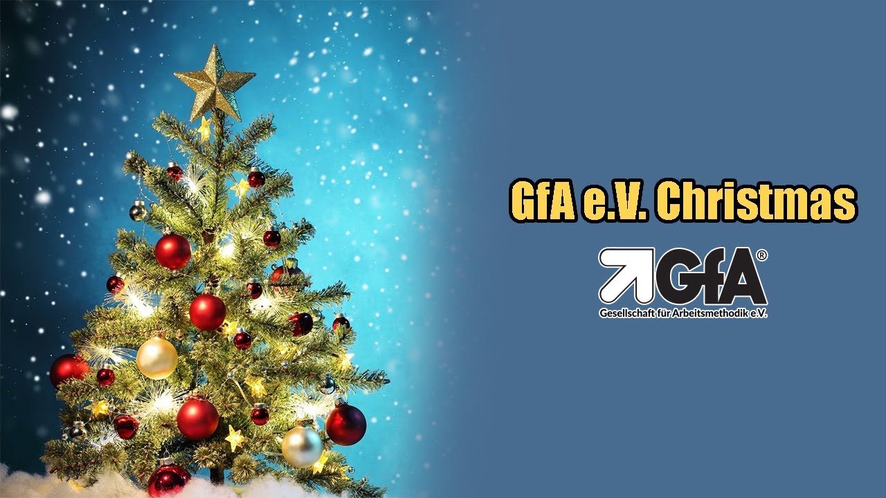 GfA - Weihnachtsgrüße