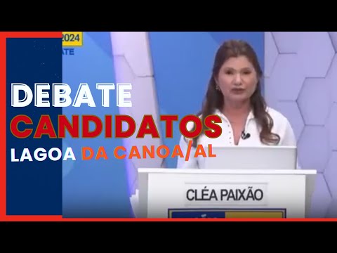 DEBATE com Candidatos a PREFEITO de Lagoa da Canoa 2024! VOTE CONSCIENTE