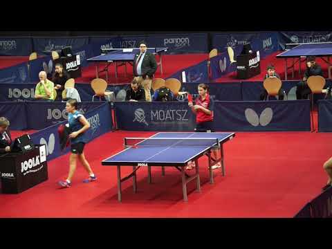 KANUNNIKOVA Vasylysa UKR - COSIC Dora BIH1/32 (2018 Hungarian Junior & Cadet Open)