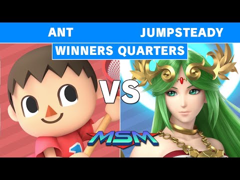 MSM 196 - ANT (Villager) vs Jumpsteady (Palutena, Zero Suit Samus) Winners Quarters - Smash Ultimate