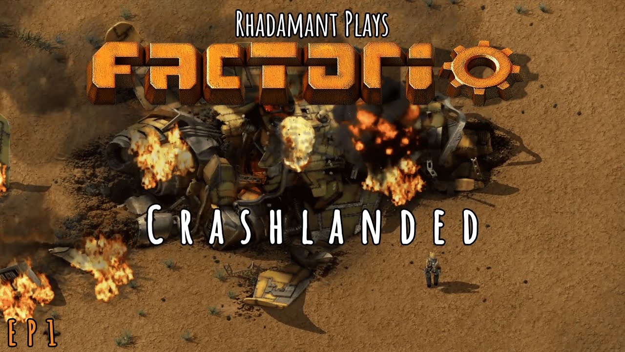 Factorio Tutorial - Crashlanded // EP1