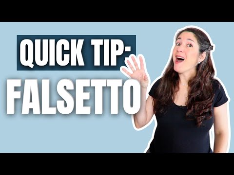 QUICK TIP: HOW TO SING FALSETTO