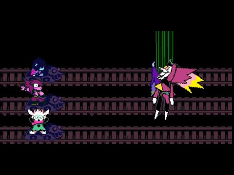 Deltarune - Spamton NEO Boss Fight (Pacifist/Fighting ending) + Aftermath