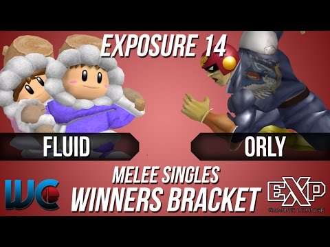 EXPosure 14 - ORLY (Falcon) vs. Fluid (ICs) Melee Winners Bracket