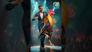 Ronaldo Fuses with A barcelos rooster on AGT #americagottalent #agt #talent #shorts#halloween