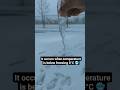 Do you know how icicles are formed 🤔? #shorts #asmr #icicles #howto #winter #ytshorts #youtubeshorts