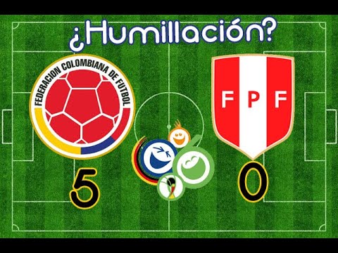 El día que Colombia humilló a Perú 5-0