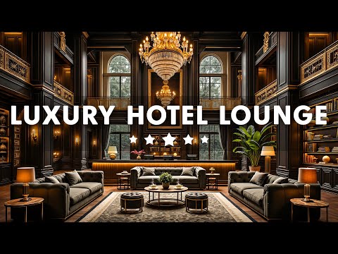 Luxury Hotel Lounge Music - Elegant Jazz Saxophone Instrumental & Soft Background Music for Relaxing