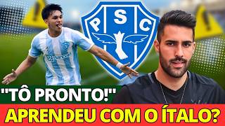 😱 NINGUÉM ESPERAVA! O QUE A JOIA DO PAPÃO DISSE SOBRE O ÍTALO! PAYSANDU SC