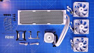 Corsair Nautilus 360 RS ARGB setup and wiring guide