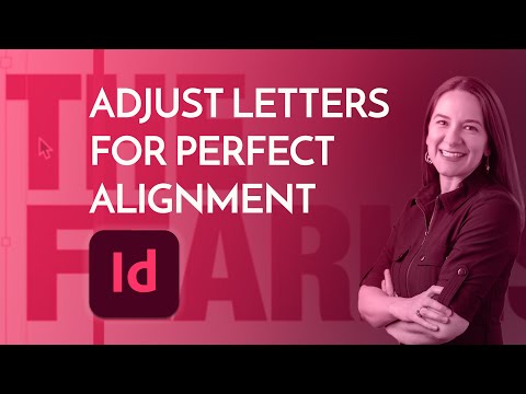 [InDesign Tutorial] How to adjust letters for perfect vertical alignment