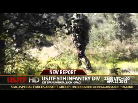 RECON TRAINING 23/4/2013 (SFAGmilsim) USJTF-Spain