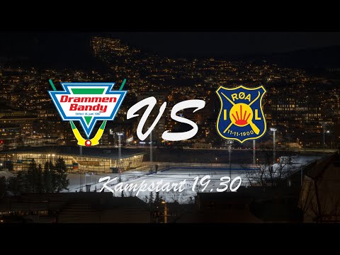 Direktesendt Eliteseriekamp Drammen Bandy - Røa
