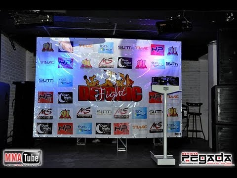 Pesagem do Detonic Fight 1