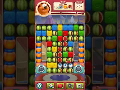 Toon Blast 3196 no boosters 3 stars