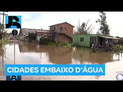 Mais de 200 municípios já foram afetados pelas chuvas no RS