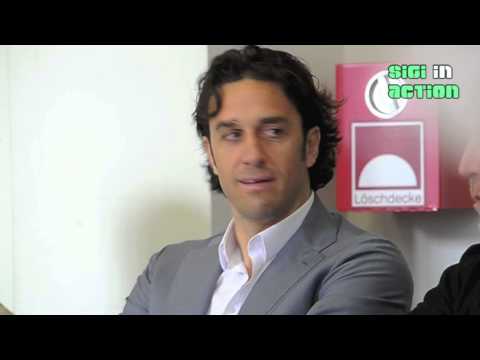 Ex FC Bayern Kicker Luca Toni in München @ Oberlandesgericht