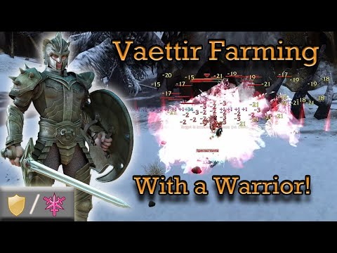 Vaettir Farming with a Warrior, NO PCONs - Guild Wars Warrior Farm W/A, HM