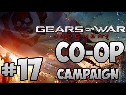 Gears of War Judgment Co-op Walkthrough w/Gearman & Friends Part 17 - Trial and Error
