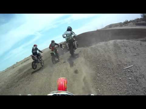 SMX 85cc-150cc Pile up at start of race