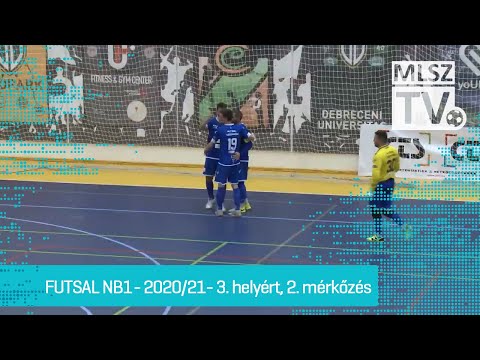 Debreceni EAC - Balaton Bútor FC Veszprém | 3-9 | Férfi Futsal NB I | 3. helyért, 2. mérk. | MLSZTV