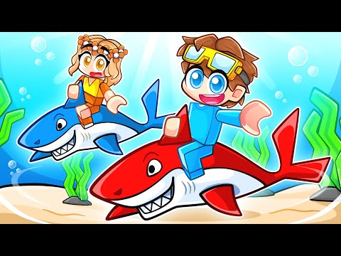 We Became UNDERWATER ANIMALS In Roblox!