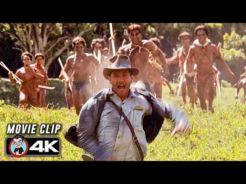 Run, Indy, Run! – The Legendary Jungle Chase | Raiders Of The Lost Ark (4K)